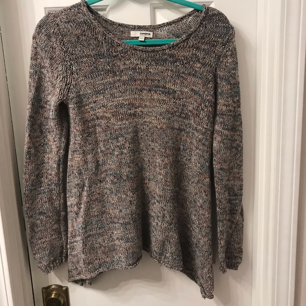 Knitted multicolor top